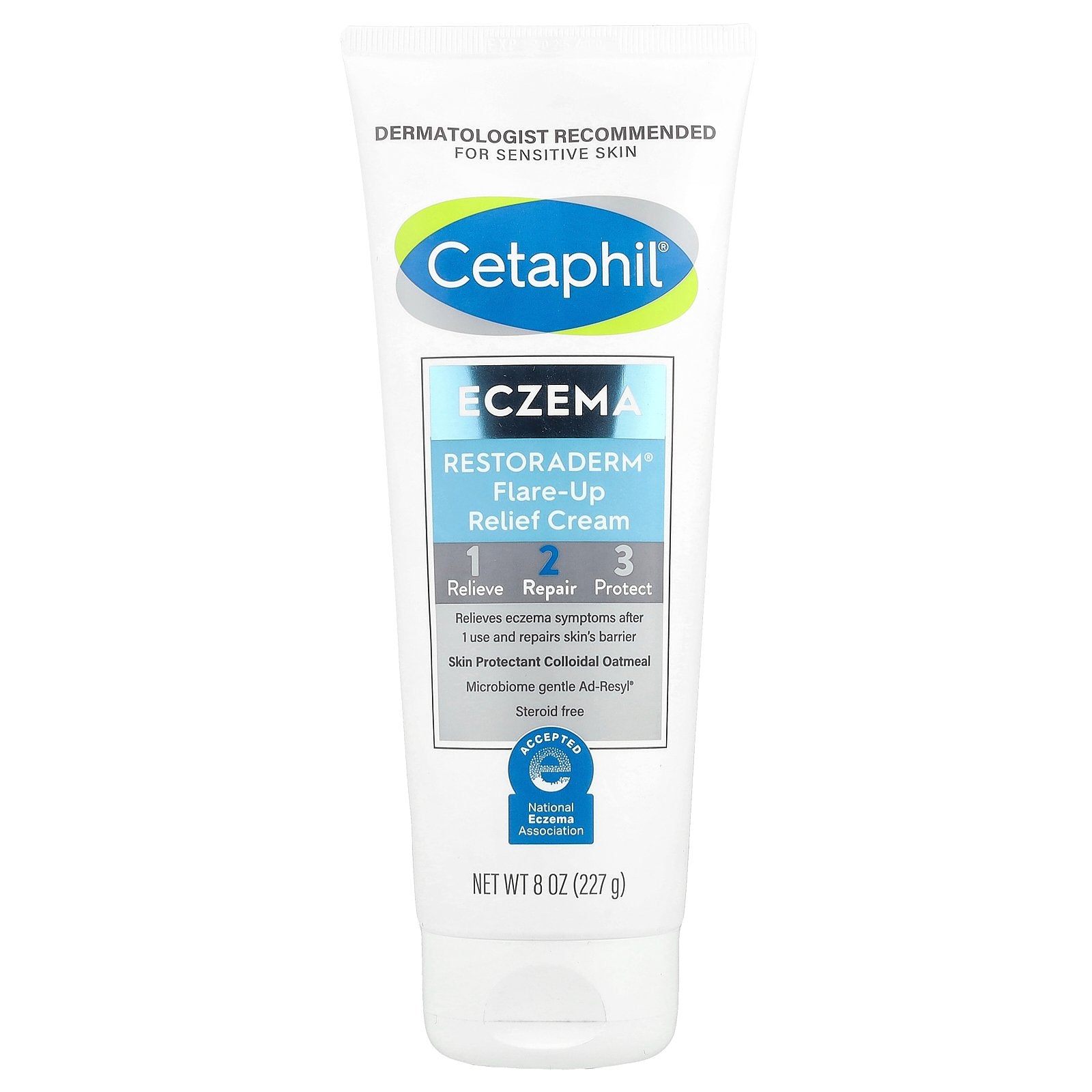 Cetaphil, Eczema, Restoraderm® Flare-Up Relief Cream, 8 oz (227 g)