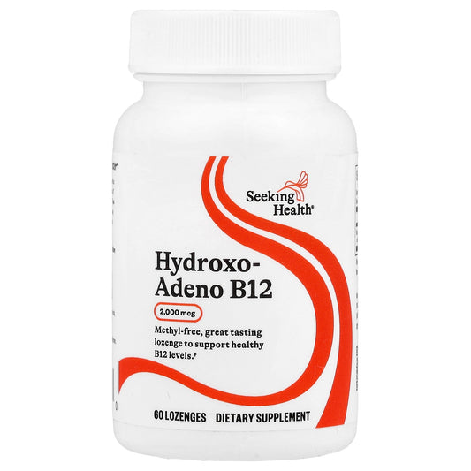 Seeking Health, Hydroxo-Adeno B12, 2,000 mcg, 60 Lozenges