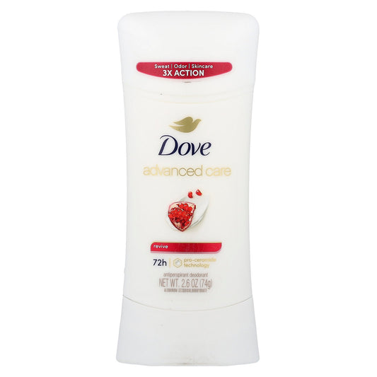 Dove, Advanced Care, Antiperspirant Deodorant, Revive, 2.6 oz (74 g)