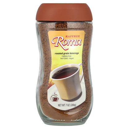 Kaffree Roma, Roasted Grain Beverage, Caffeine Free, 7 oz (200 g)