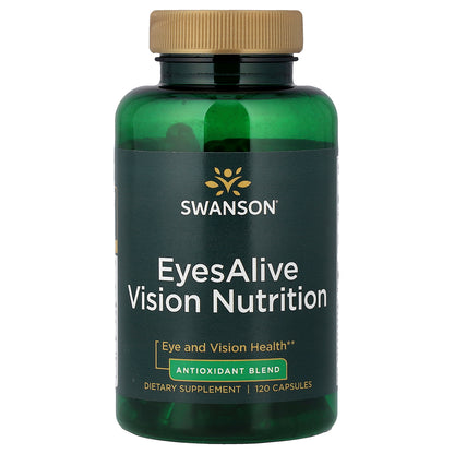 Swanson, EyesAlive Vision Nutrition, 120 Capsules