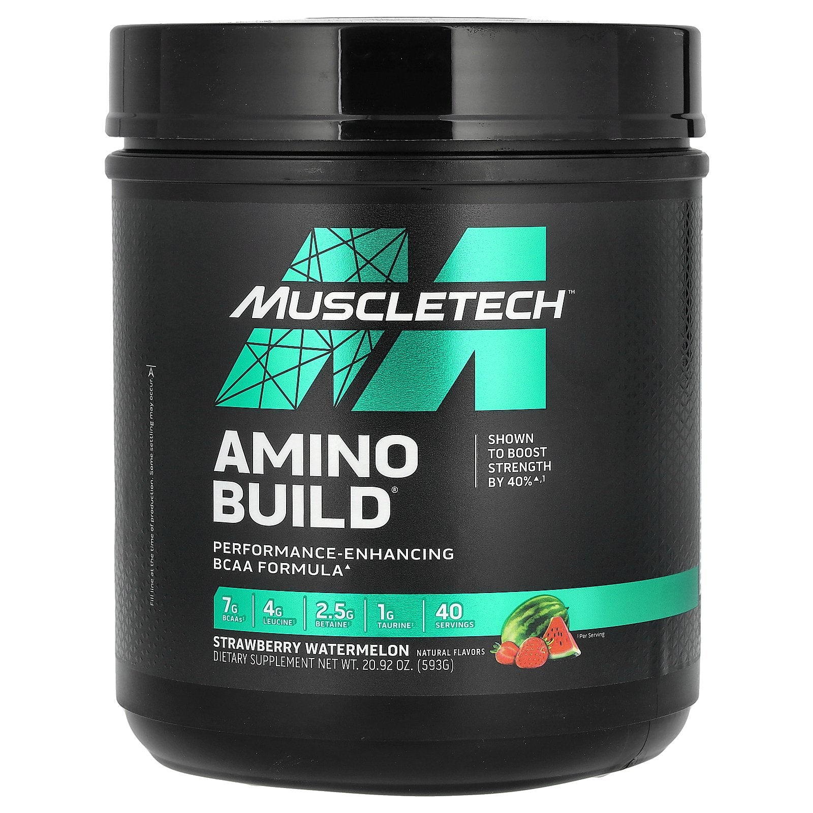 MuscleTech, Amino Build, Strawberry Watermelon, 20.92 oz (593 g)