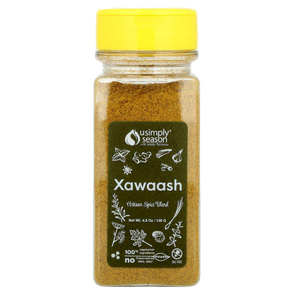 USimplySeason, Artisan Spice Blend, Xawaash, 4.8 oz (136 g)