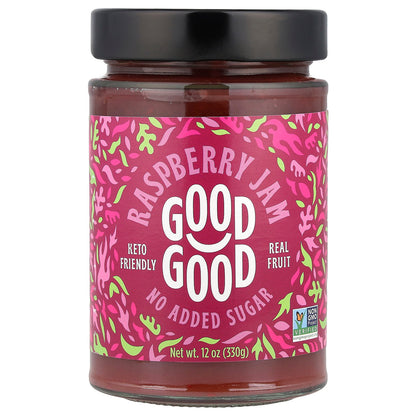 GOOD GOOD, Raspberry Jam, 12 oz (330 g)