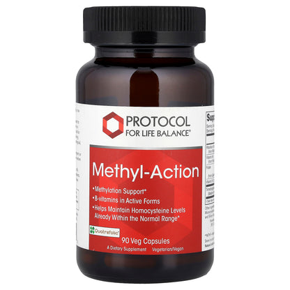 Protocol for Life Balance, Methyl-Action, 90 Veg Capsules