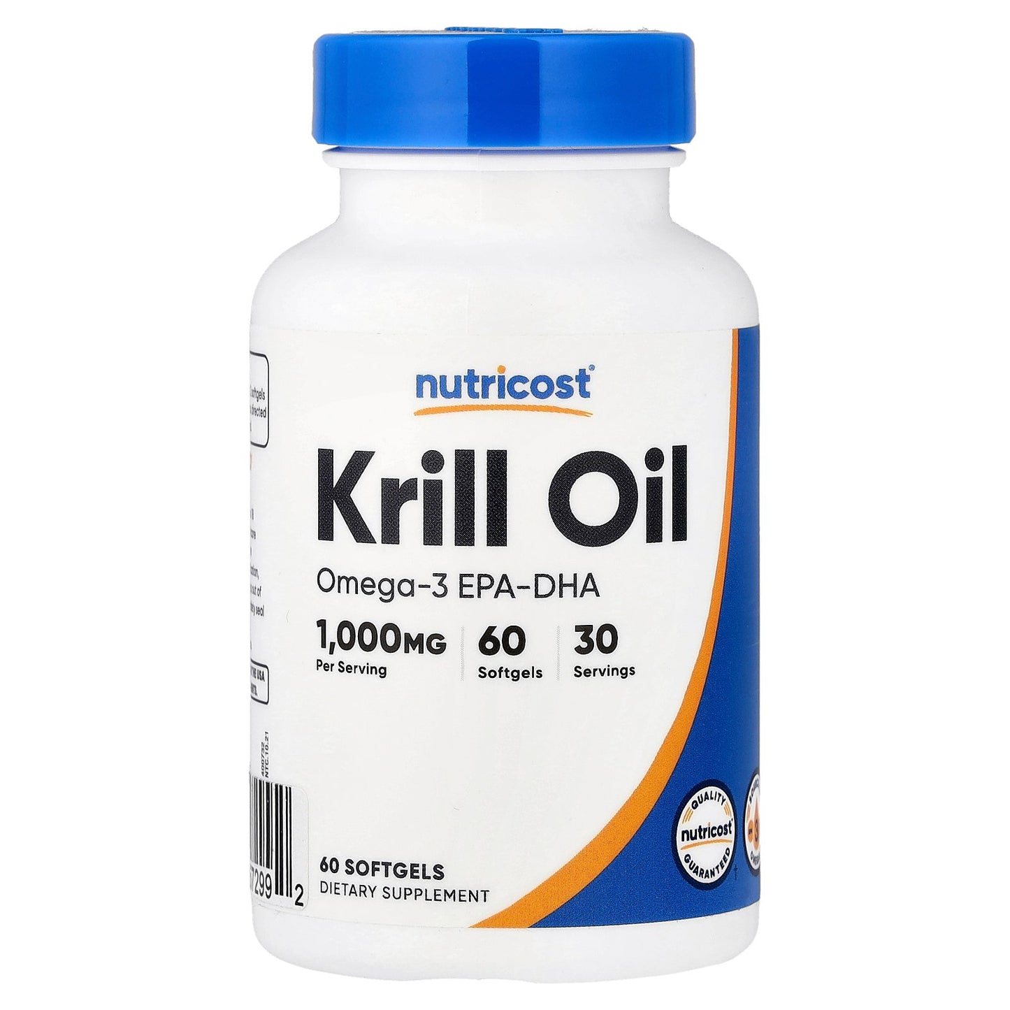 Nutricost, Krill Oil, 60 Softgels (500 mg per Softgel)