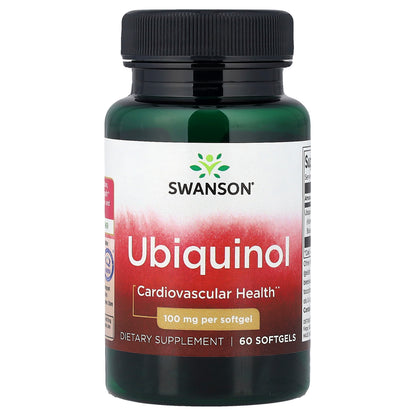 Swanson, Ubiquinol, 100 mg, 60 Softgels