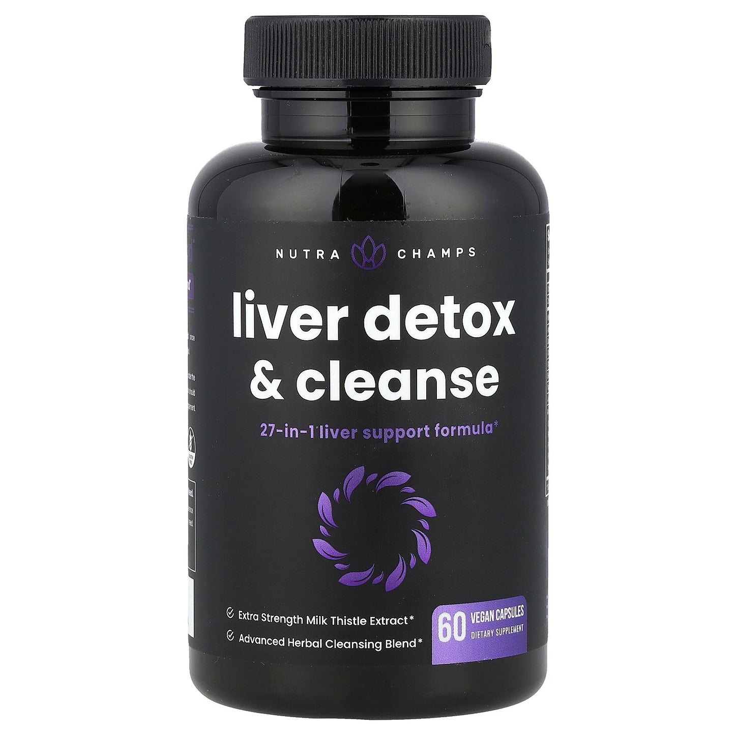 NutraChamps, Liver Detox & Cleanse, 60 Vegan Capsules