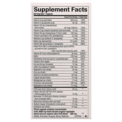 Natural Factors, Whole Earth & Sea®, Women's Multi, 60 Vegetarian Capsules