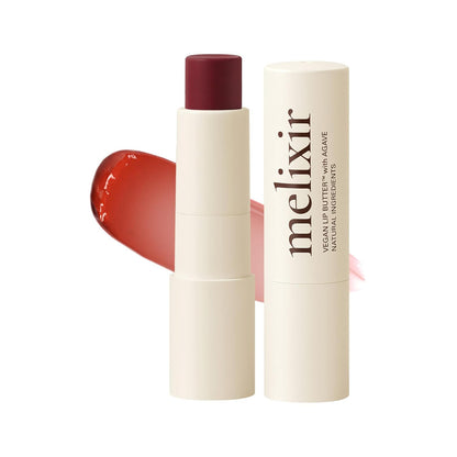 Melixir, Vegan Lip Butter™ with Agave, 06 Lust Red, 0.13 oz (3.9 g)