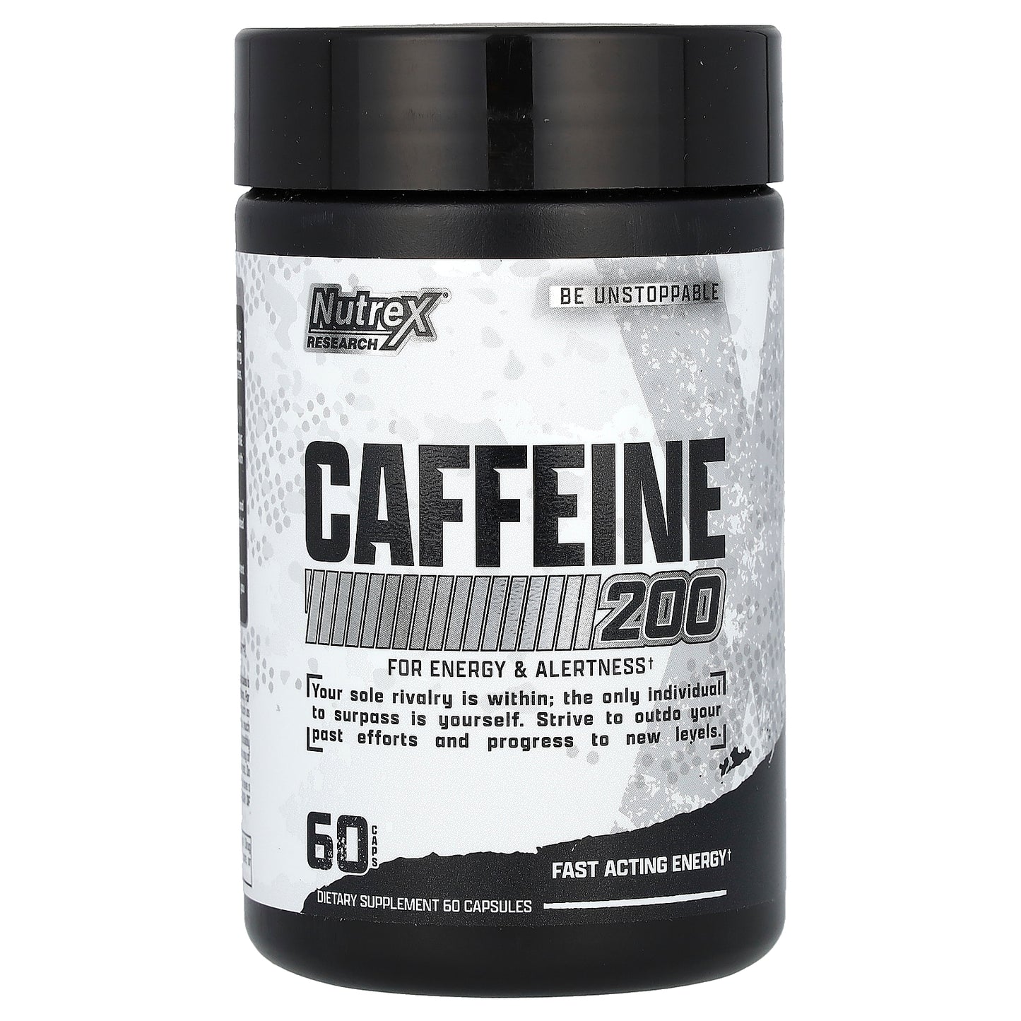 Nutrex Research, Caffeine 200, 200 mg, 60 Capsules