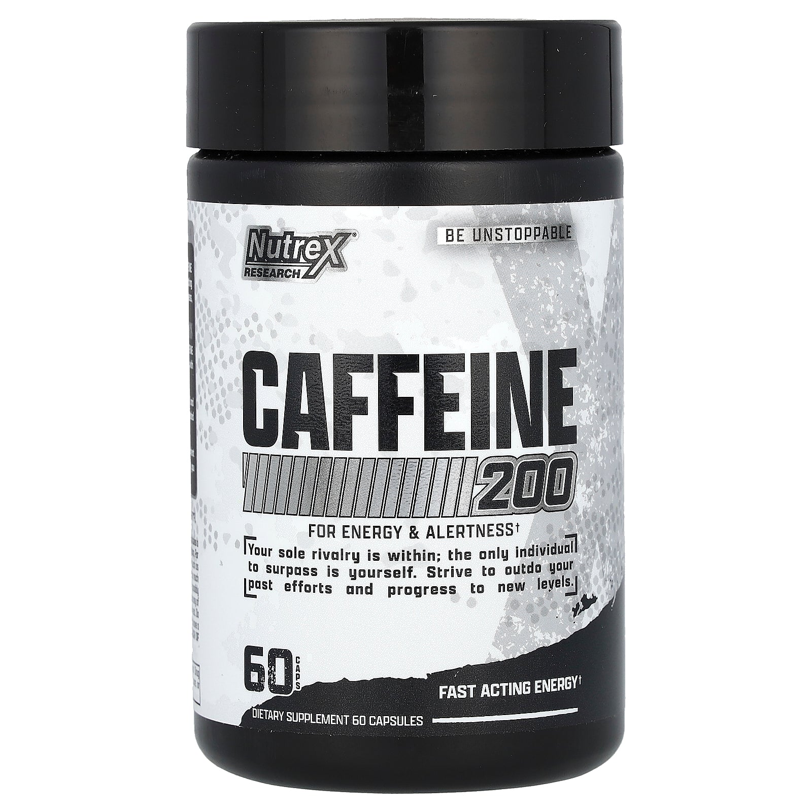 Nutrex Research, Caffeine 200, 200 mg, 60 Capsules