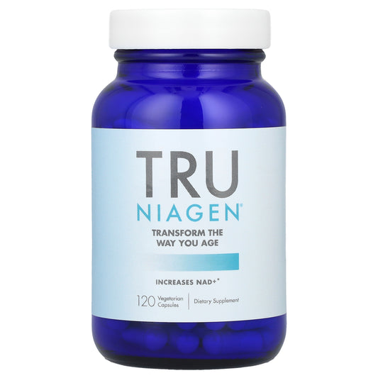 Tru Niagen, Nicotinamide Riboside Chloride, 300 mg, 120 Vegetarian Capsules (150 mg Per Capsule)