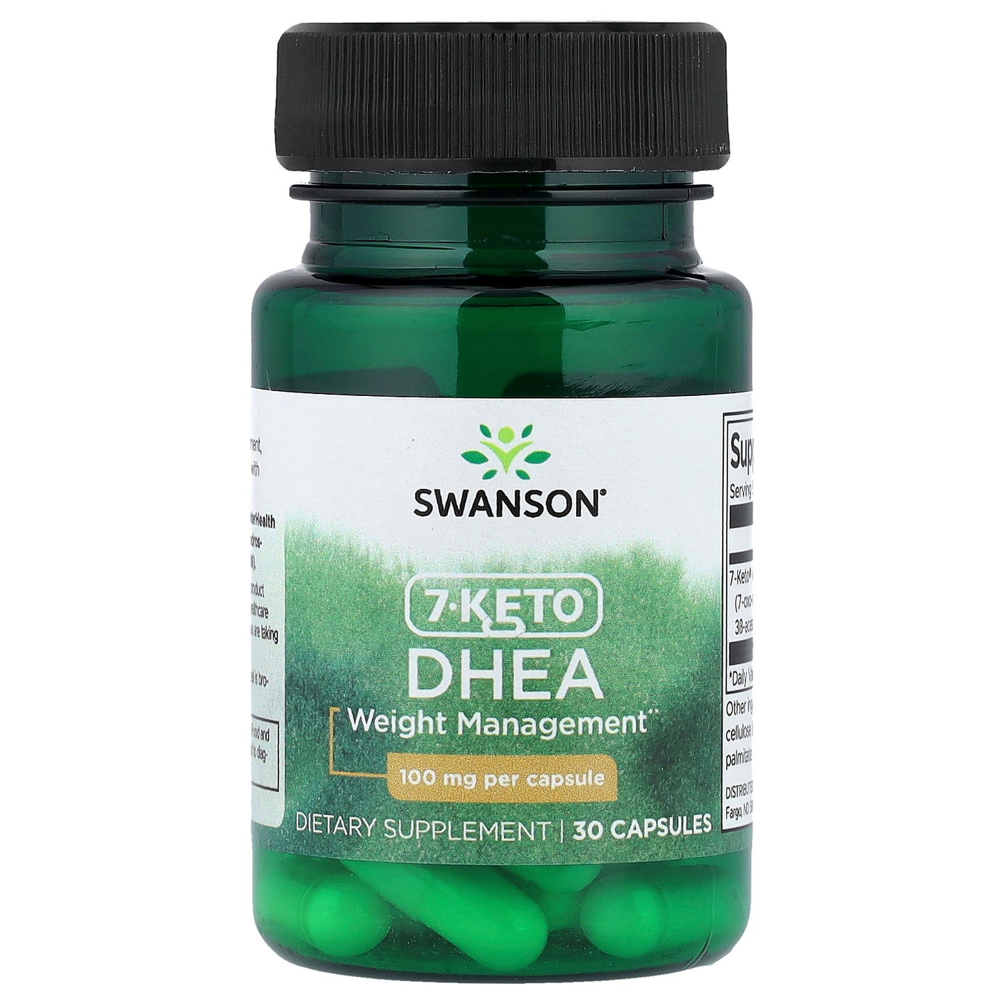Swanson, 7-Keto® DHEA, 100 mg, 30 Capsules