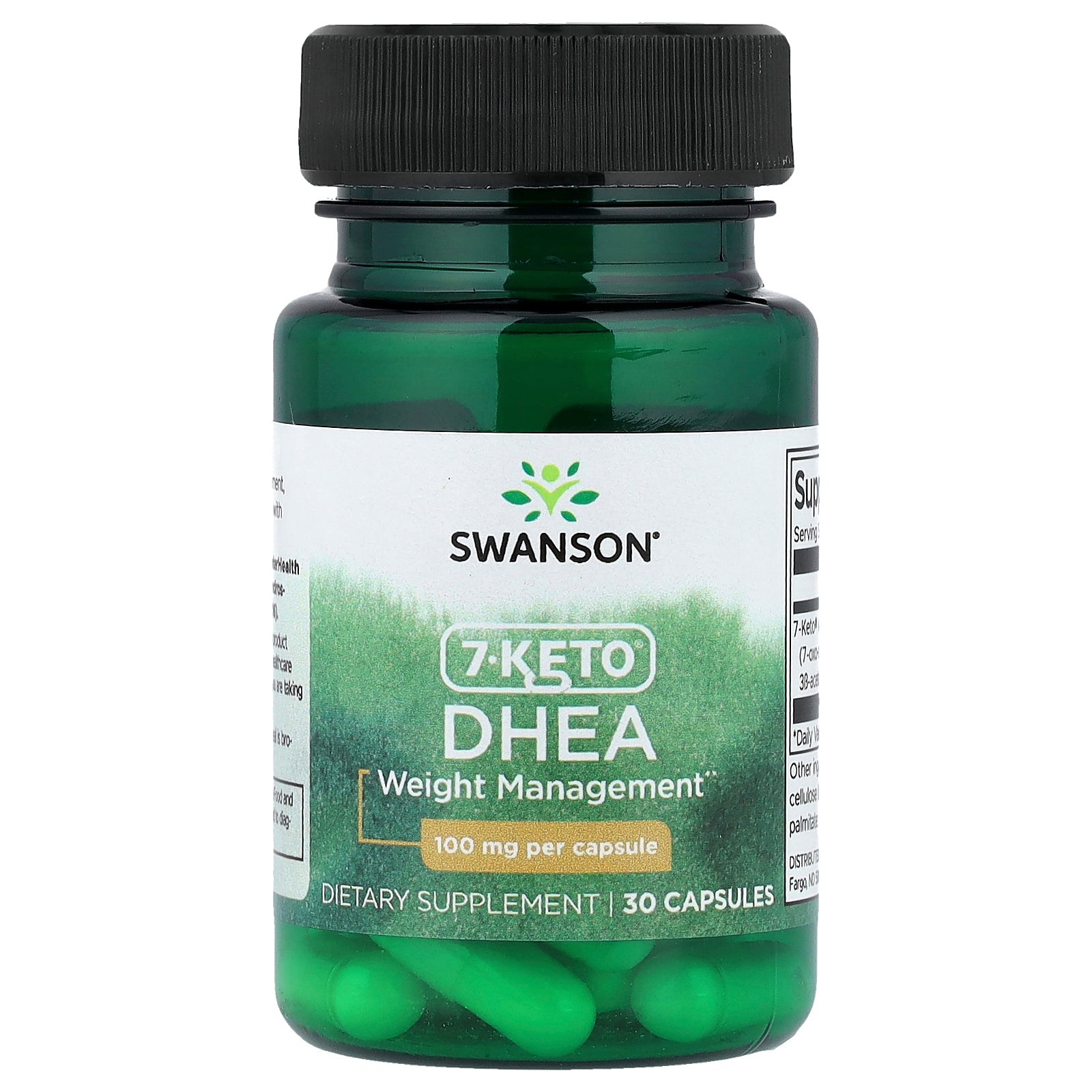 Swanson, 7-Keto® DHEA, 100 mg, 30 Capsules