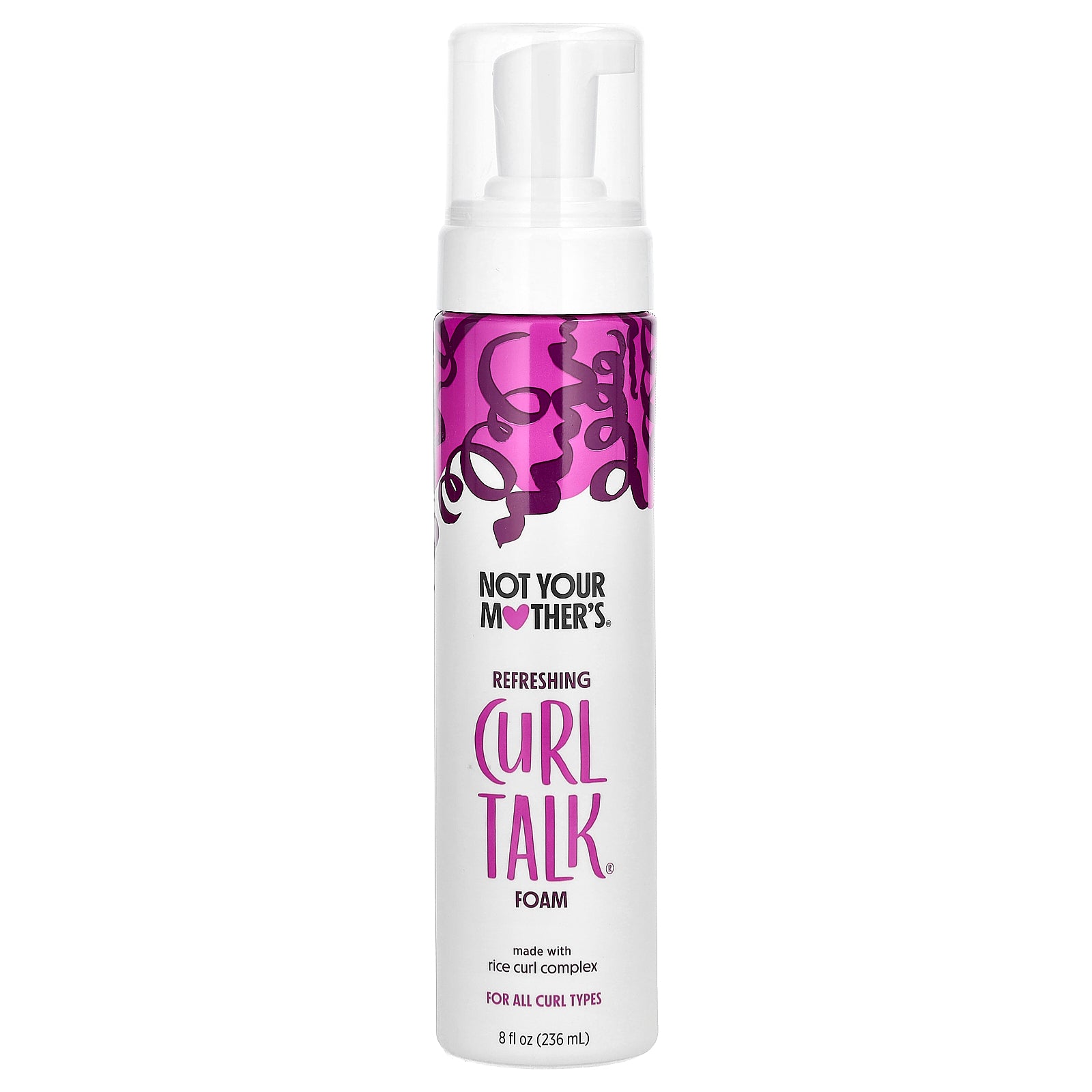 Not Your Mother's, Curl Talk, Refreshing Foam, 8 fl oz (236 ml)