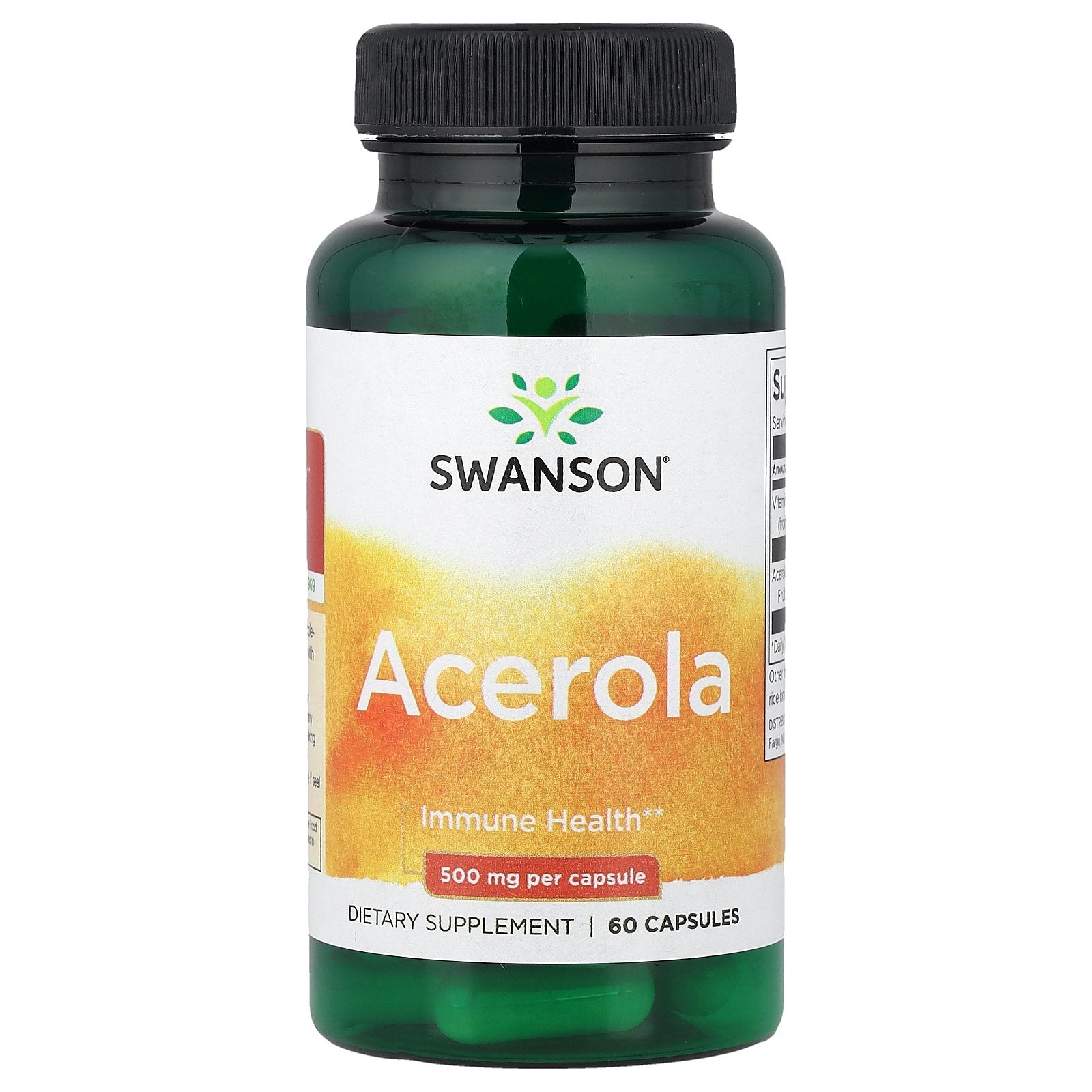 Swanson, Acerola, 500 mg, 60 Capsules