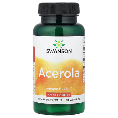 Swanson, Acerola, 500 mg, 60 Capsules