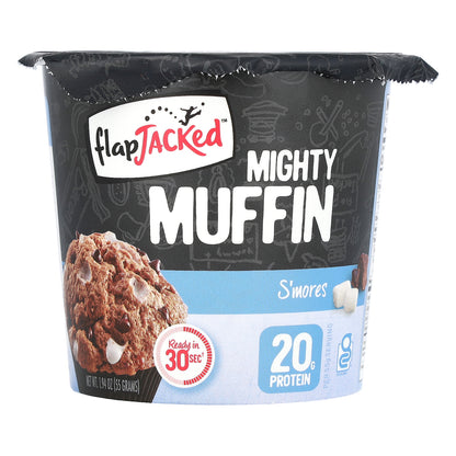 FlapJacked, Mighty Muffin, S'mores, 1.94 oz (55 g)