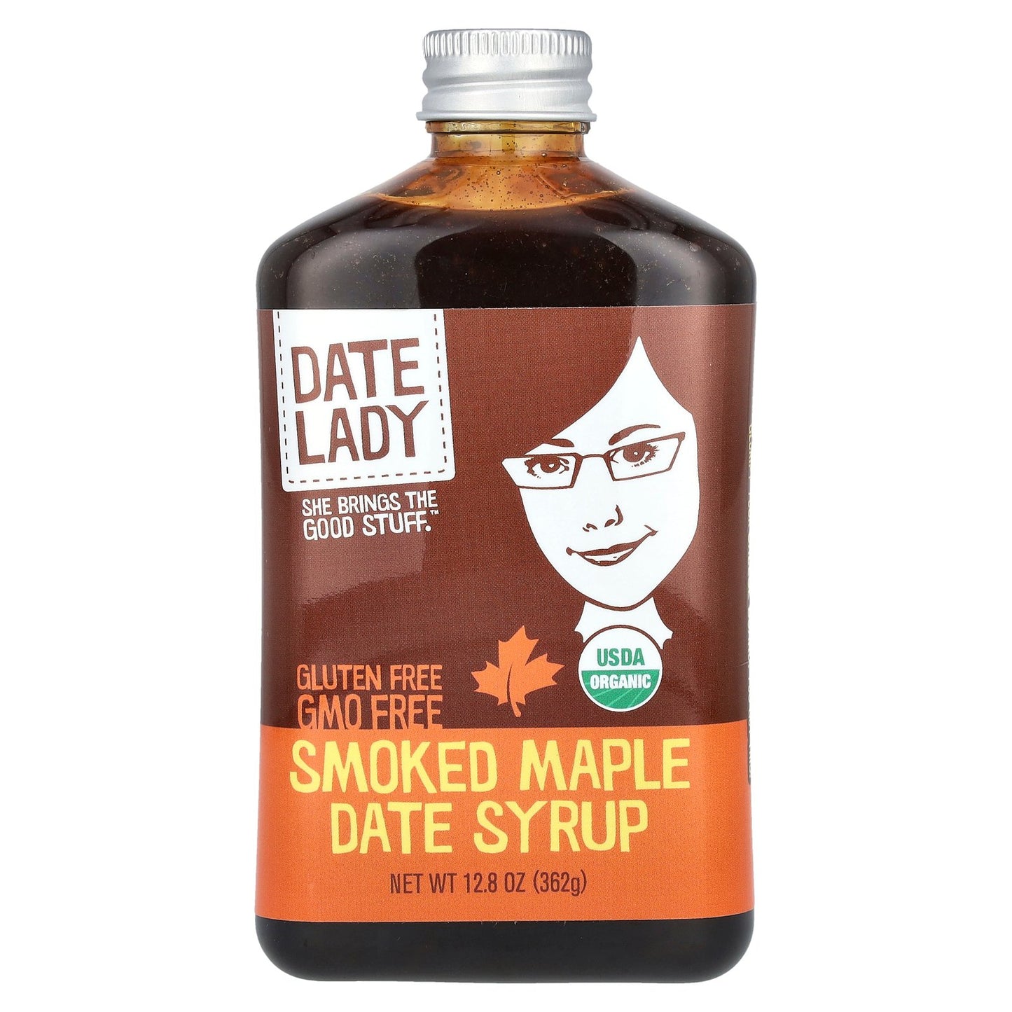 Date Lady, Smoked Maple Date Syrup, 12.8 oz (362 g)