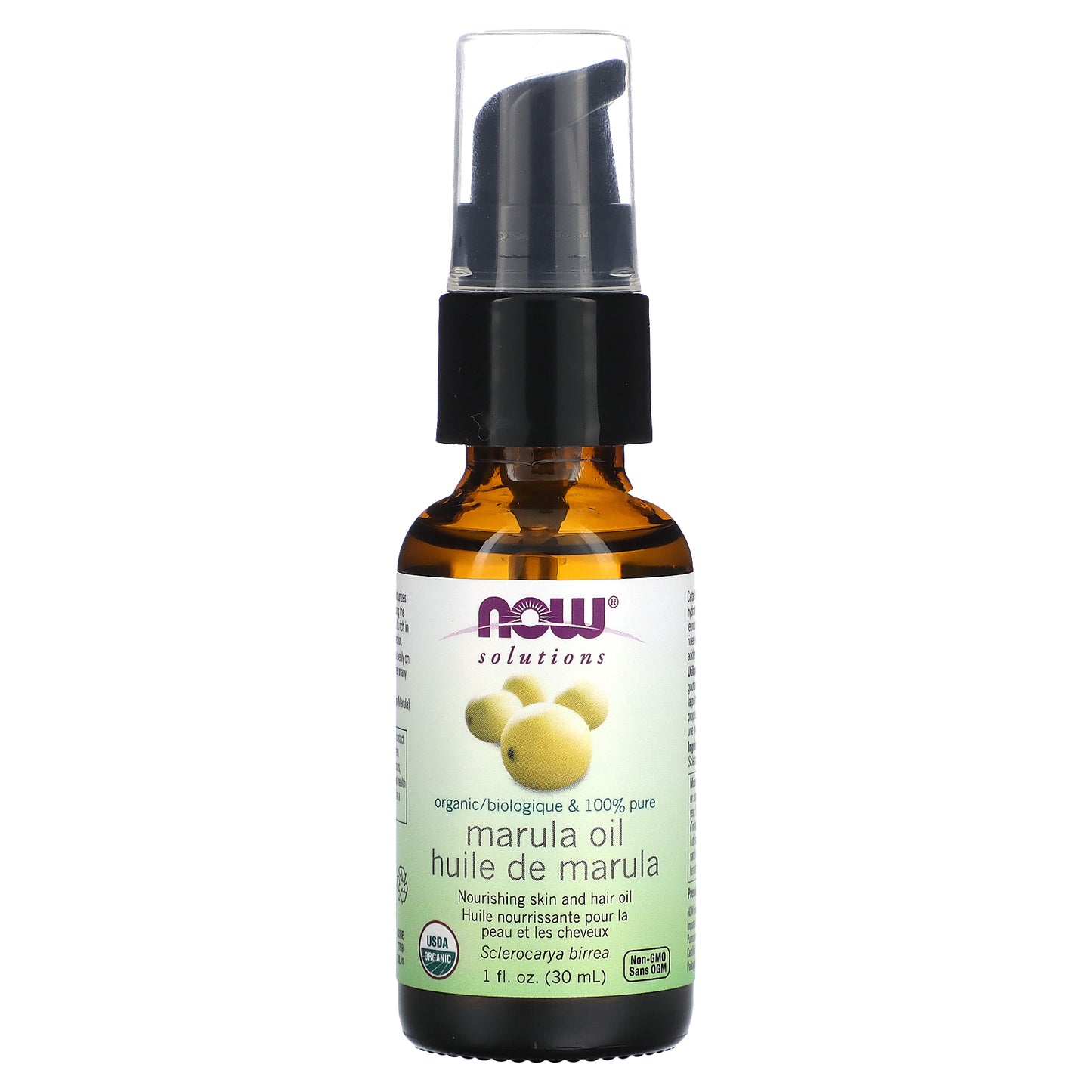 NOW Foods, Solutions, Marula Oil, 1 fl oz (30 ml)