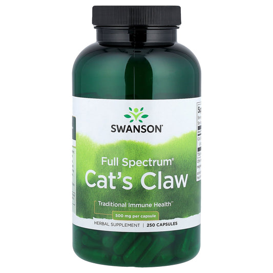 Swanson, Full Spectrum® Cat's Claw, 250 Capsules (500 mg per Capsule)