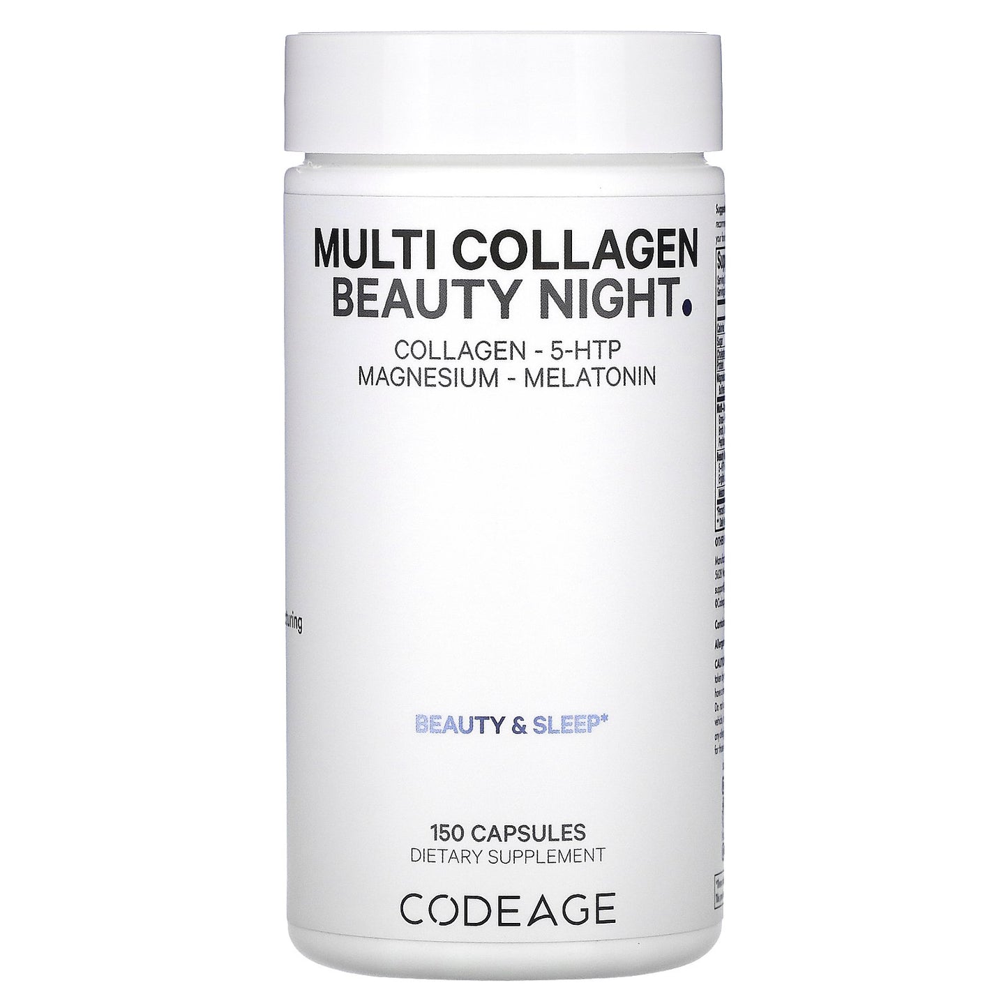 Codeage, Multi Collagen Beauty Night, 150 Capsules