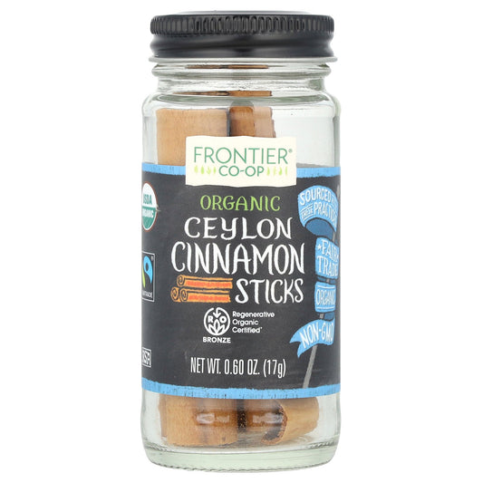 Frontier Co-op, Organic Ceylon Cinnamon Sticks, 0.6 oz (17 g)