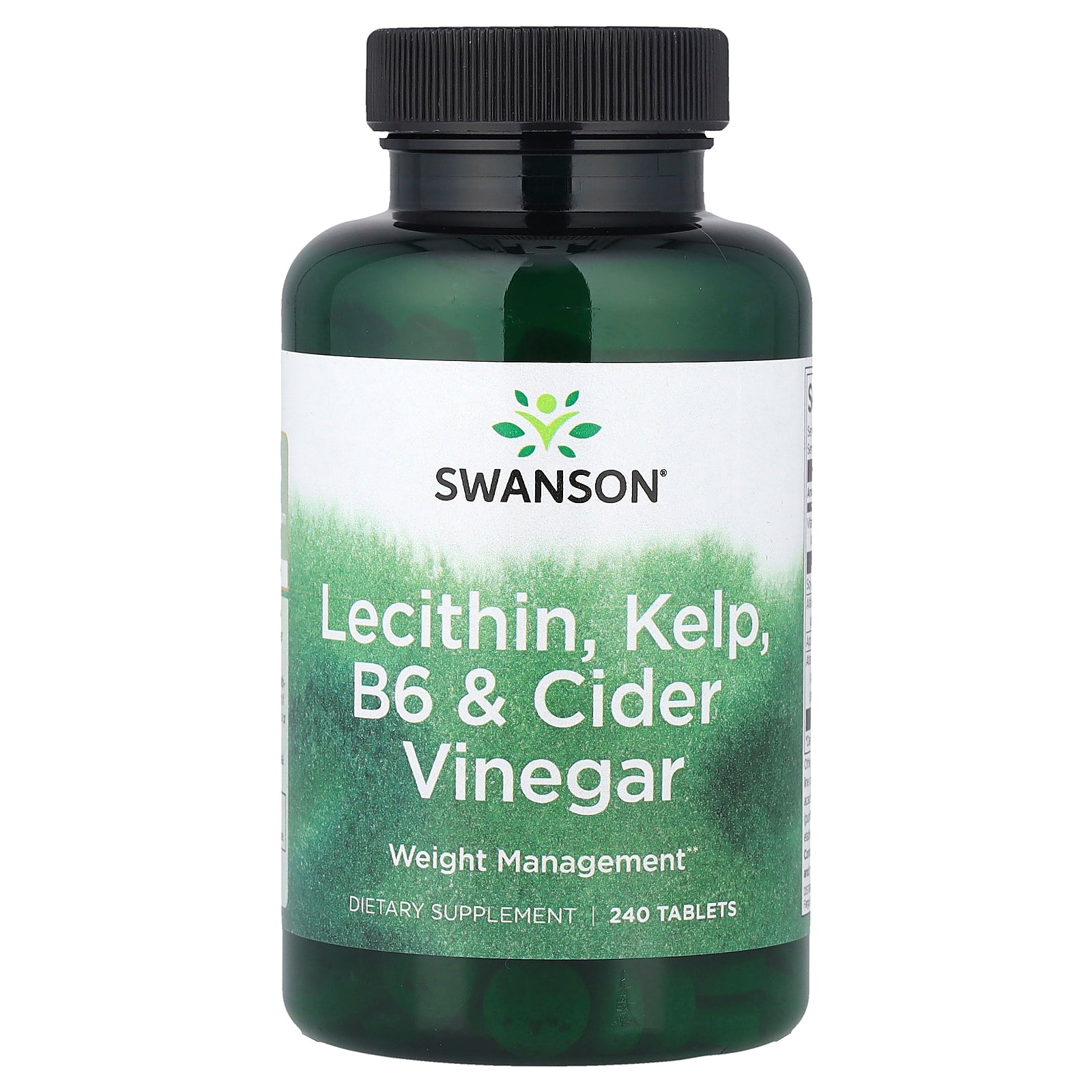 Swanson, Lecithin, Kelp, B6 & Cider Vinegar, 240 Tablets