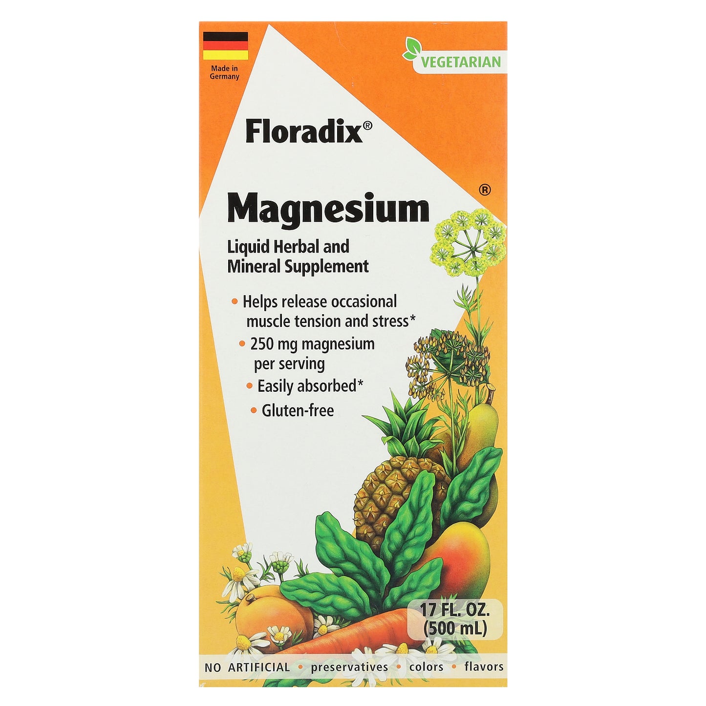 Floradix, Magnesium, 17 fl oz (500 ml)