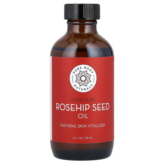 Pure Body Naturals, Rosehip Seed Oil, 4 fl oz (118 ml)