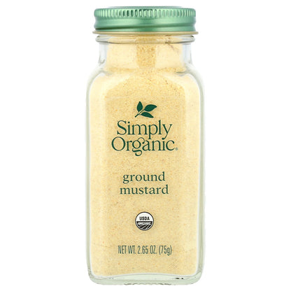 Simply Organic, Ground Mustard, 2.65 oz (75 g)