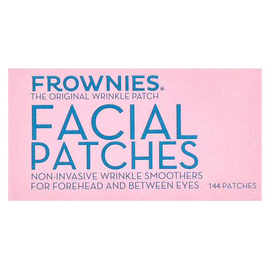 Frownies, Facial Patches, For Foreheads & Between Eyes, 144 Patches