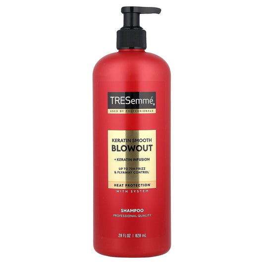 TRESemmé, Keratin Smooth Blowout Shampoo, 28 fl oz (828 ml)