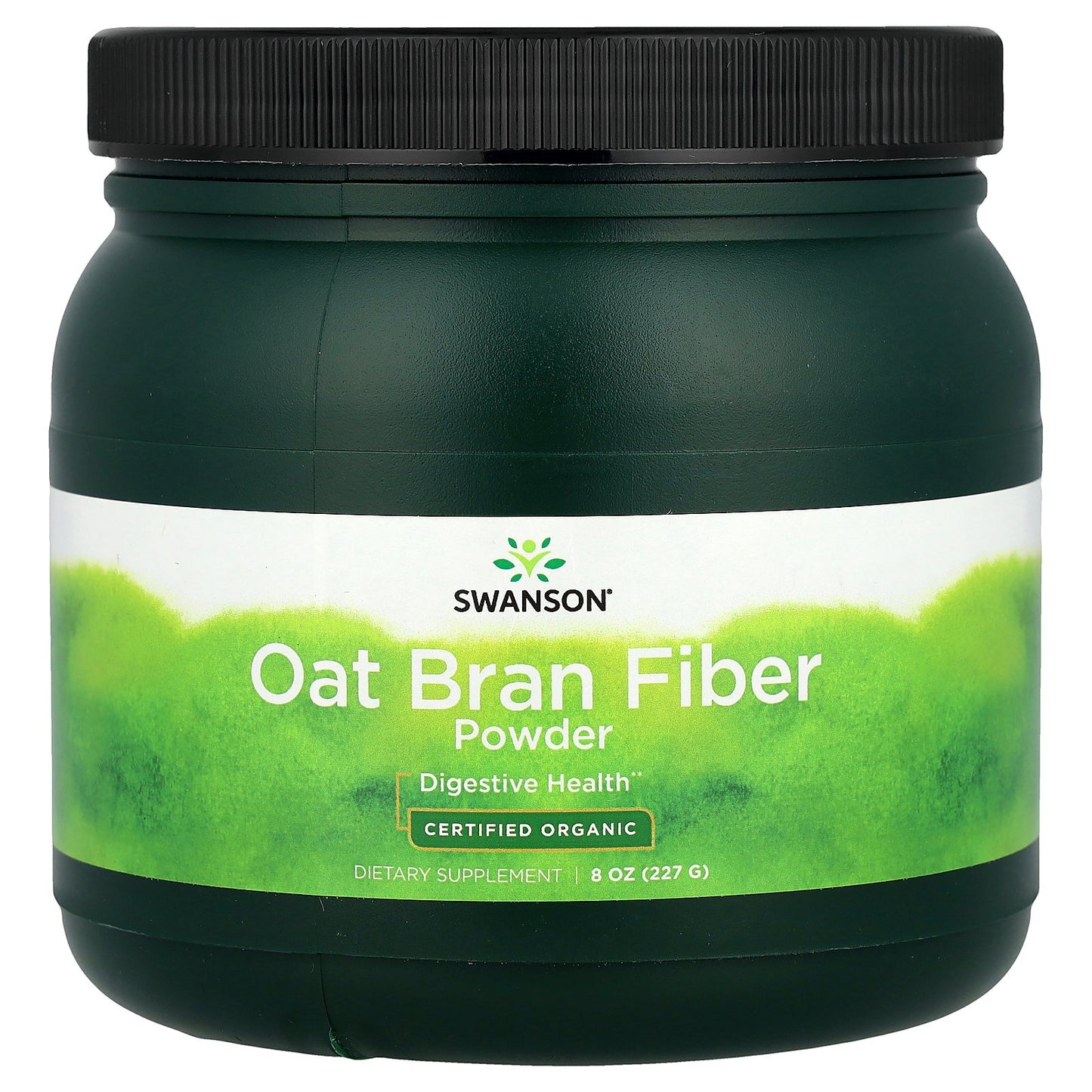 Swanson, Certified Organic Oat Bran Fiber Powder, 8 oz (227 g)
