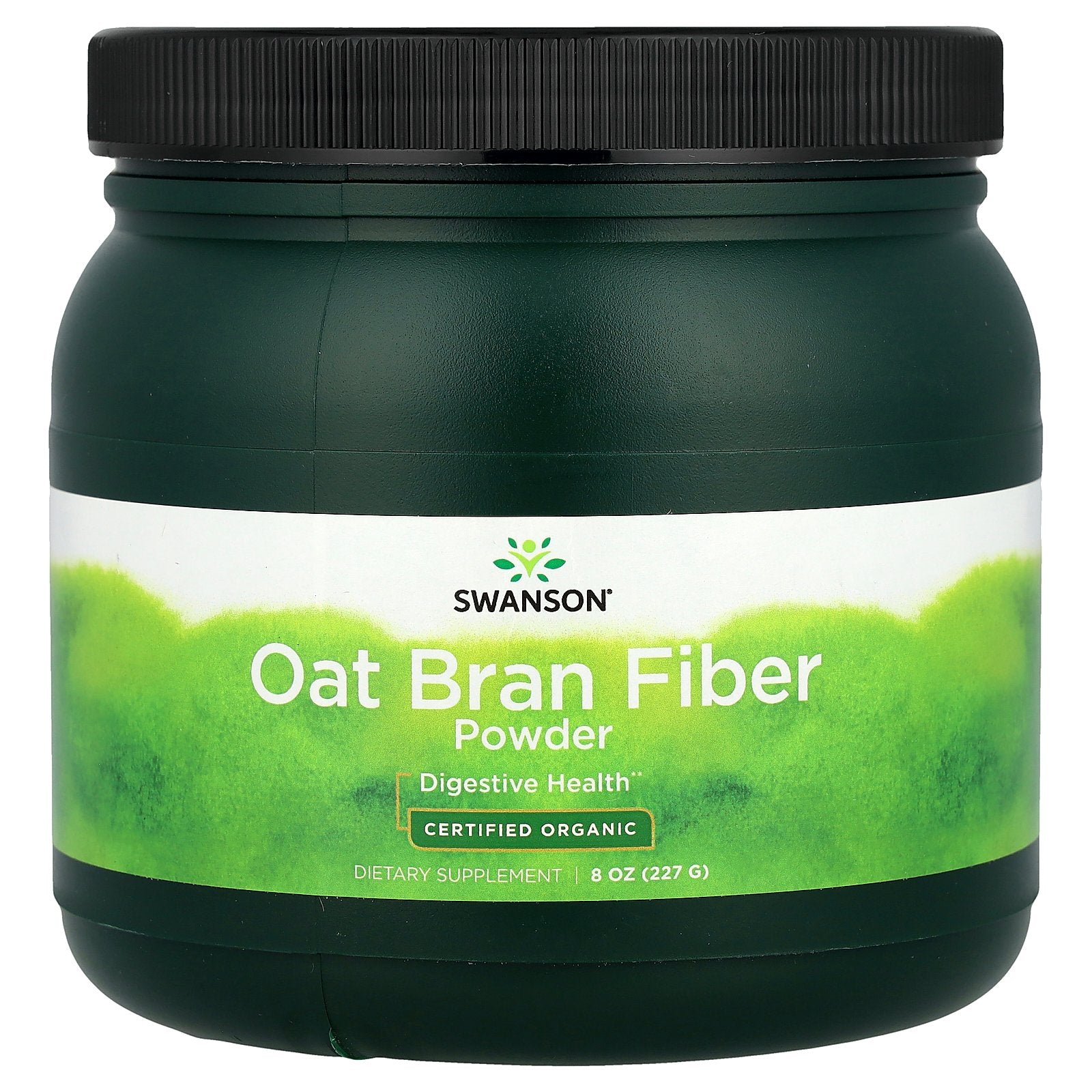 Swanson, Certified Organic Oat Bran Fiber Powder, 8 oz (227 g)