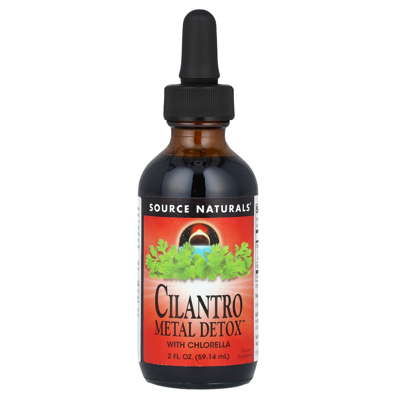 Source Naturals, Cilantro Metal Detox™ With Chlorella, 2 fl oz (59.14 ml)