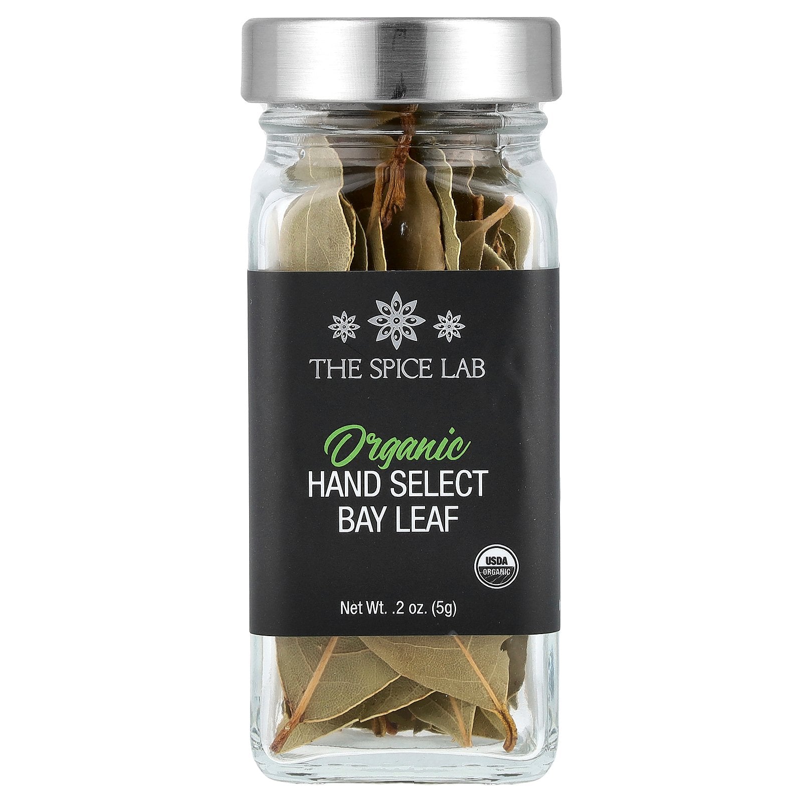 The Spice Lab, Organic Hand Select Bay Leaf, 0.2 oz (5 g)