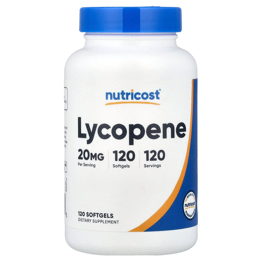 Nutricost, Lycopene, 20 mg, 120 Softgels