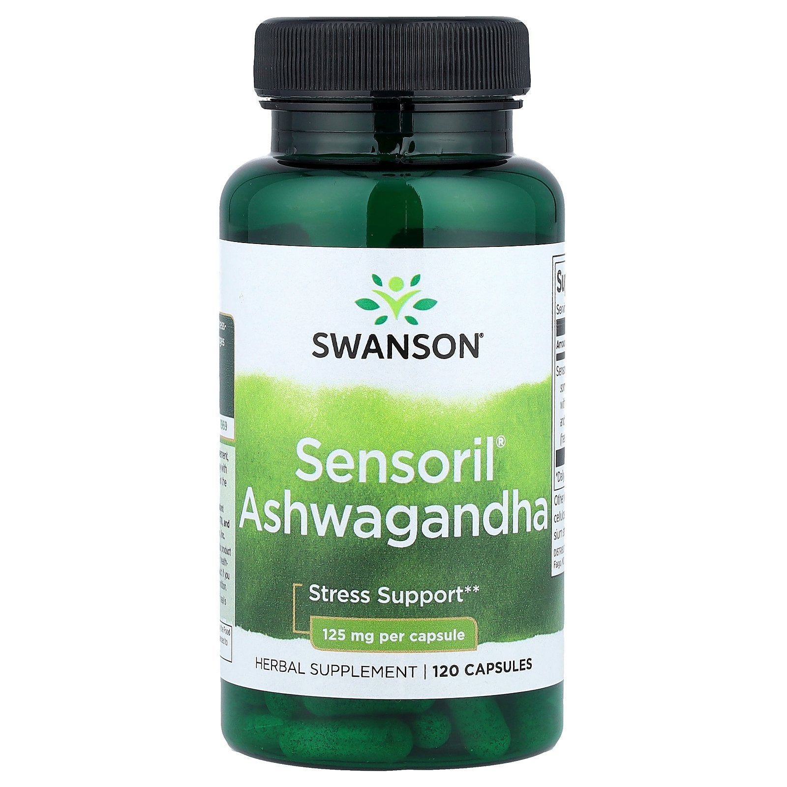 Swanson, Sensoril® Ashwagandha, 125 mg, 120 Capsules