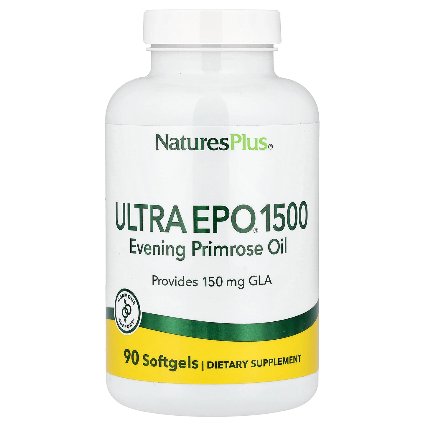 NaturesPlus, Ultra EPO® 1500, Evening Primrose Oil, 90 Softgels