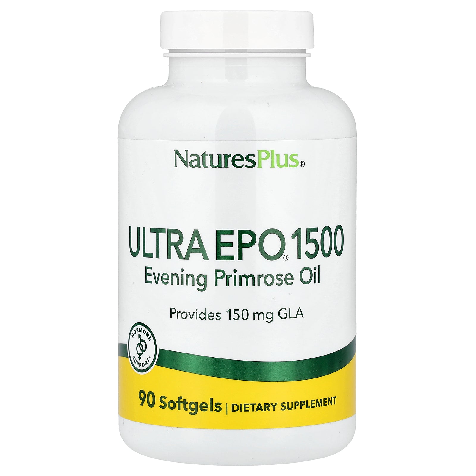 NaturesPlus, Ultra EPO® 1500, Evening Primrose Oil, 90 Softgels