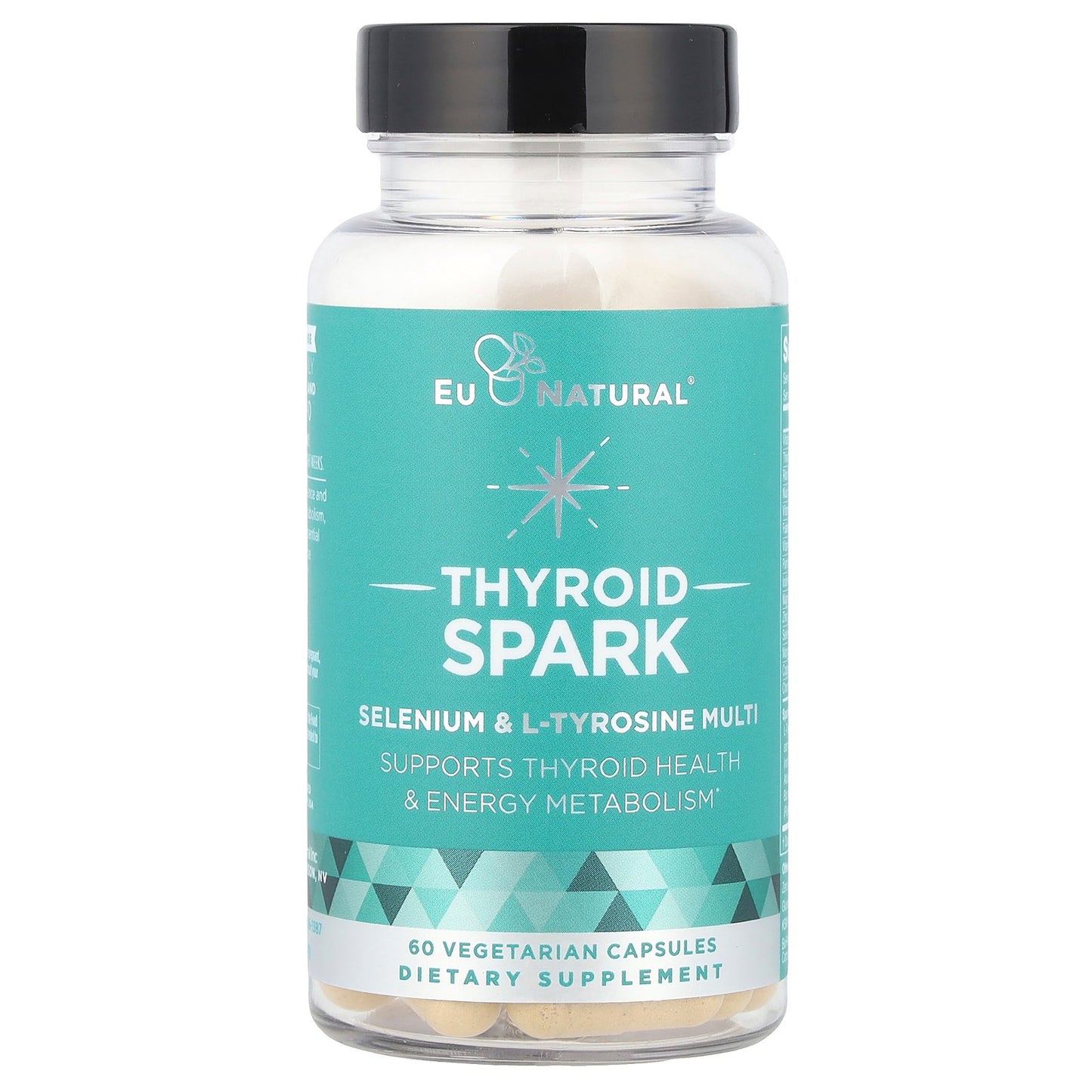 Eu Natural, Thyroid Spark, Selenium & L-Tyrosine Multi, 60 Vegetarian Capsules