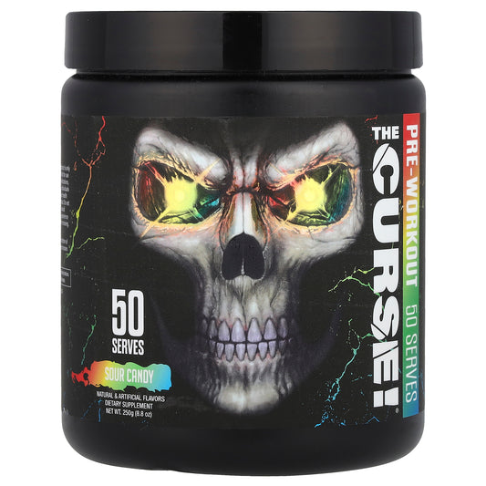 JNX Sports, The Curse!®, Pre-Workout, Sour Candy, 8.8 oz (250 g)