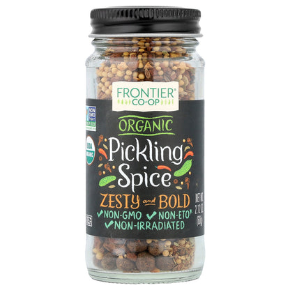 Frontier Co-op, Organic Pickling Spice, 2.12 oz (60 g)
