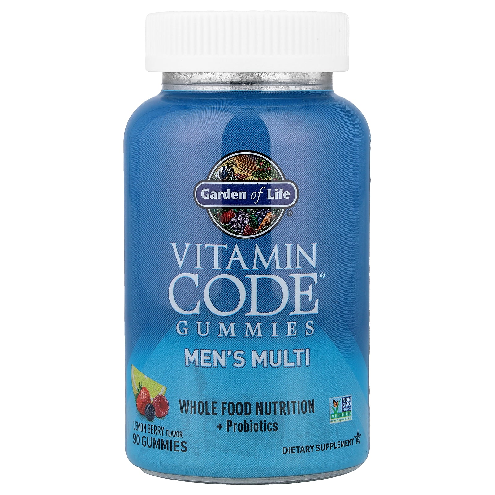 Garden of Life, Vitamin Code® Gummies, Men's Multi, Lemon Berry, 90 Gummies