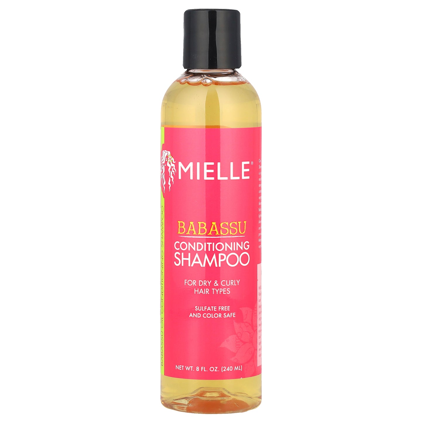 Mielle, Conditioning Shampoo, For Dry & Curly Hair Types, Babassu, 8  fl oz (240 ml)