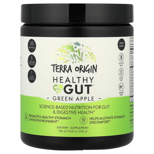 Terra Origin, Healthy Gut™, Green Apple, 8.68 oz (246 g)