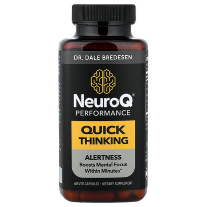 LifeSeasons, NeuroQ® Performance, Quick Thinking, 60 Veg Capsules