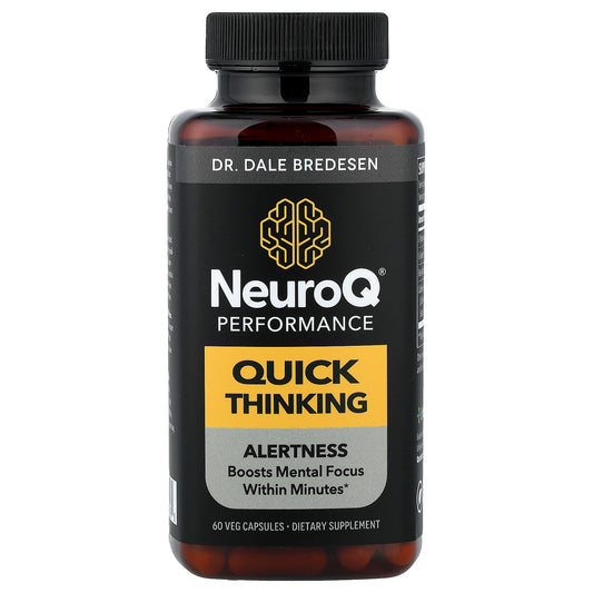 LifeSeasons, NeuroQ® Performance, Quick Thinking, 60 Veg Capsules